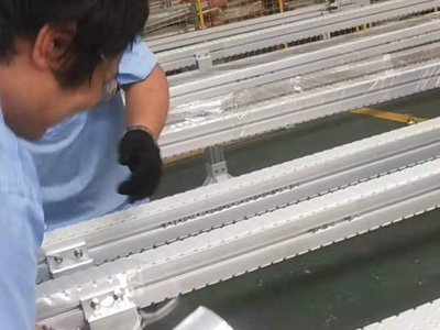 給客戶定制的一批柔性輸送線發(fā)貨啦！